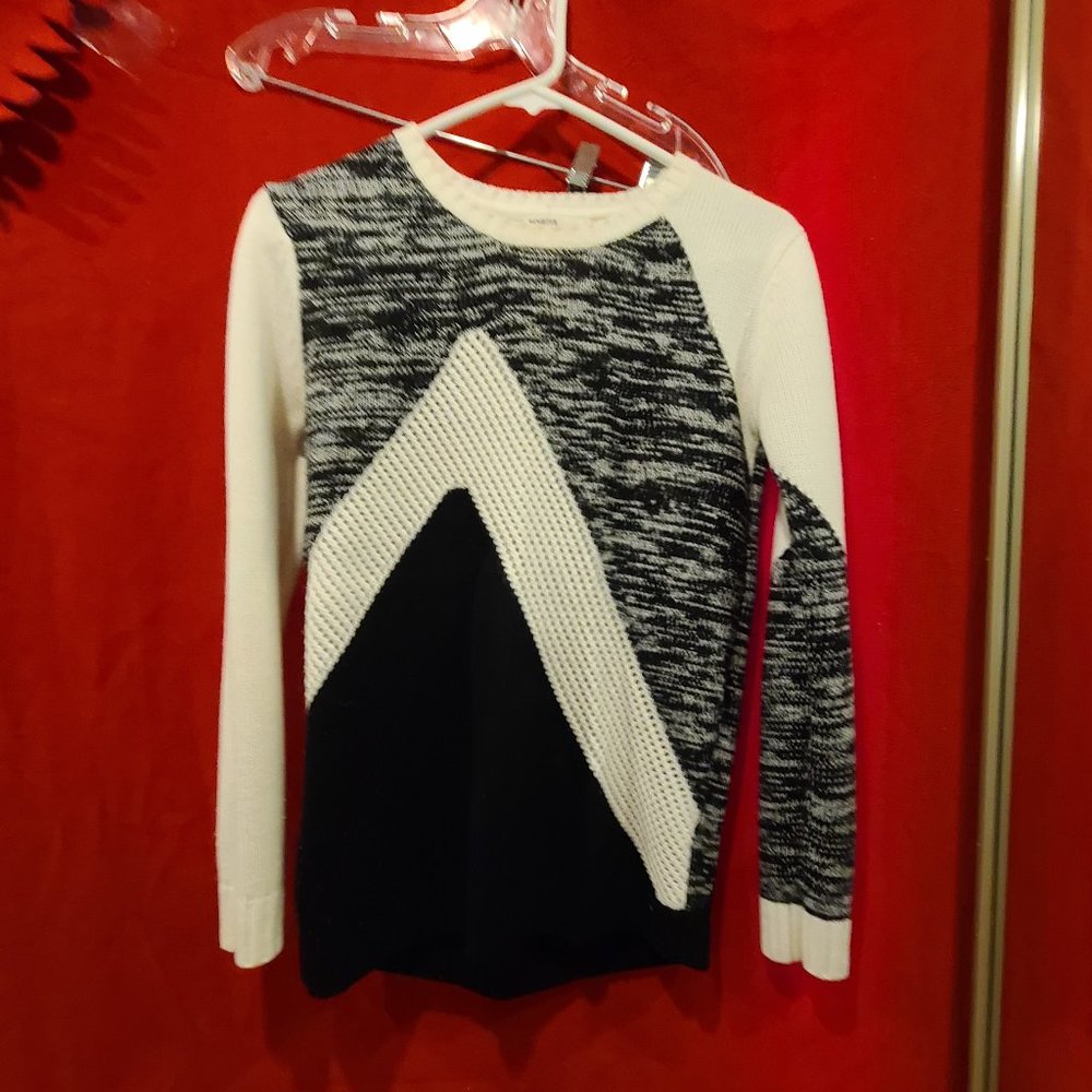 Sweater tri-color